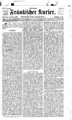 Fränkischer Kurier Samstag 4. Januar 1868