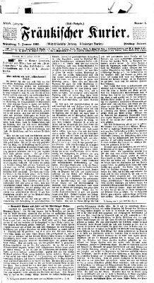 Fränkischer Kurier Dienstag 7. Januar 1868