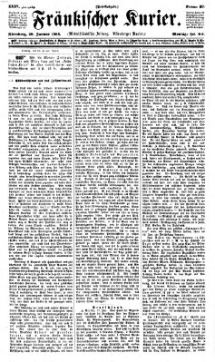 Fränkischer Kurier Montag 20. Januar 1868