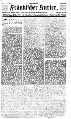 Fränkischer Kurier Dienstag 28. Januar 1868