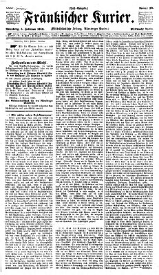 Fränkischer Kurier Mittwoch 5. Februar 1868