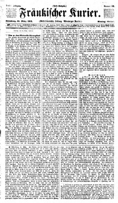 Fränkischer Kurier Montag 23. März 1868