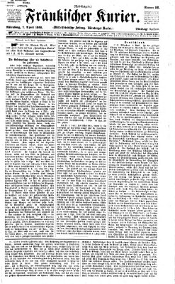 Fränkischer Kurier Dienstag 7. April 1868