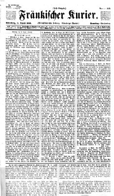 Fränkischer Kurier Samstag 11. April 1868