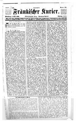 Fränkischer Kurier Montag 4. Mai 1868