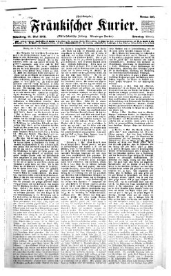 Fränkischer Kurier Sonntag 10. Mai 1868