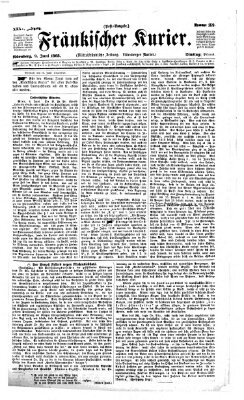 Fränkischer Kurier Dienstag 9. Juni 1868