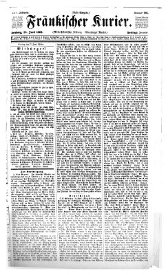 Fränkischer Kurier Freitag 26. Juni 1868