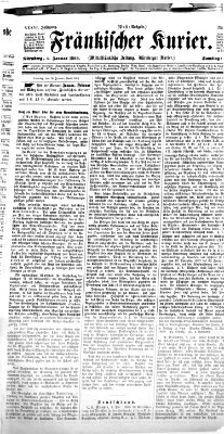 Fränkischer Kurier Samstag 9. Januar 1869