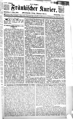 Fränkischer Kurier Donnerstag 11. März 1869