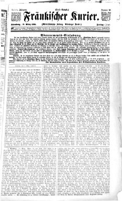 Fränkischer Kurier Freitag 19. März 1869