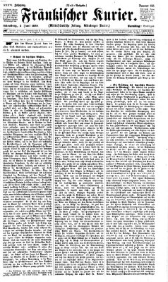 Fränkischer Kurier Samstag 5. Juni 1869