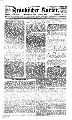 Fränkischer Kurier Sonntag 11. Juli 1869