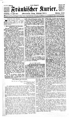 Fränkischer Kurier Montag 12. Juli 1869