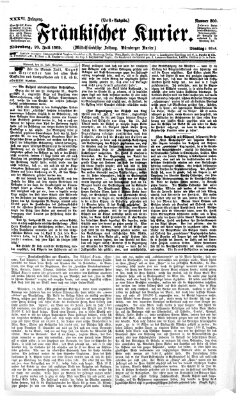 Fränkischer Kurier Dienstag 20. Juli 1869