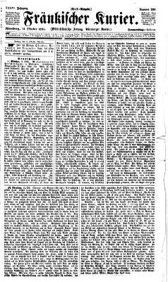 Fränkischer Kurier Donnerstag 14. Oktober 1869