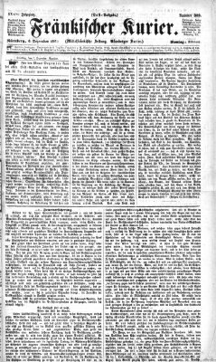 Fränkischer Kurier Montag 6. Dezember 1869