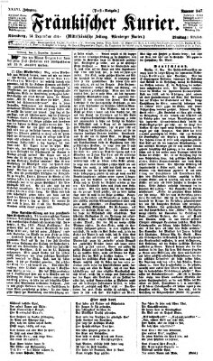 Fränkischer Kurier Dienstag 14. Dezember 1869