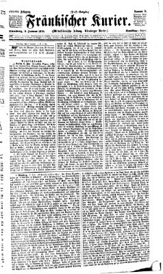 Fränkischer Kurier Samstag 8. Januar 1870