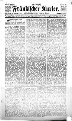 Fränkischer Kurier Dienstag 15. Februar 1870