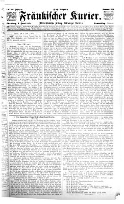 Fränkischer Kurier Donnerstag 9. Juni 1870