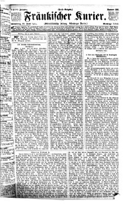 Fränkischer Kurier Montag 13. Juni 1870