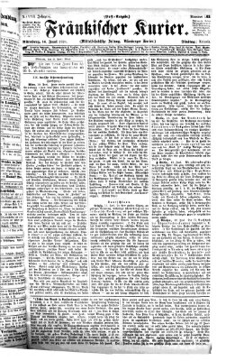 Fränkischer Kurier Dienstag 14. Juni 1870