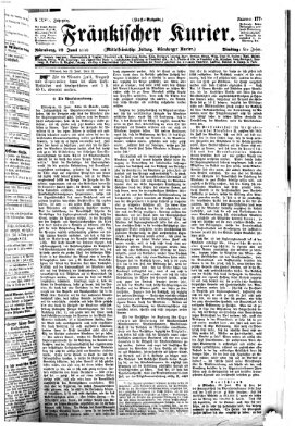 Fränkischer Kurier Dienstag 28. Juni 1870