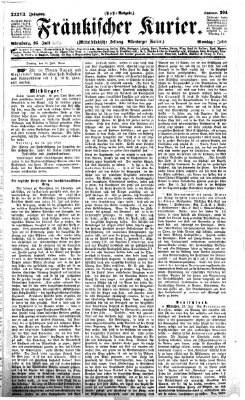 Fränkischer Kurier Montag 25. Juli 1870