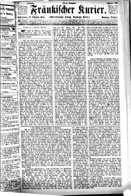 Fränkischer Kurier Montag 31. Oktober 1870