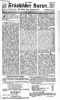 Fränkischer Kurier Mittwoch 2. November 1870