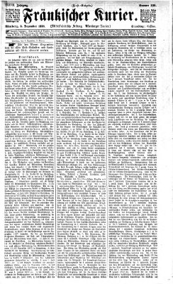 Fränkischer Kurier Samstag 3. Dezember 1870