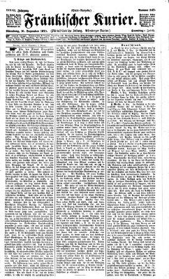 Fränkischer Kurier Samstag 10. Dezember 1870