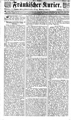 Fränkischer Kurier Dienstag 13. Dezember 1870