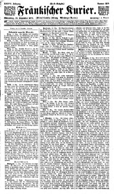 Fränkischer Kurier Sonntag 18. Dezember 1870