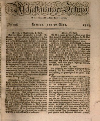 Aschaffenburger Zeitung Freitag 3. Mai 1822