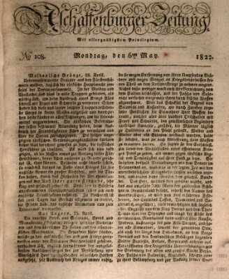 Aschaffenburger Zeitung Montag 6. Mai 1822