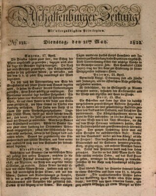 Aschaffenburger Zeitung Dienstag 21. Mai 1822