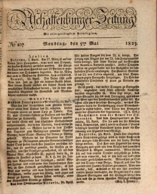 Aschaffenburger Zeitung Montag 5. Mai 1823