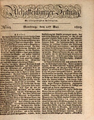 Aschaffenburger Zeitung Sonntag 11. Mai 1823