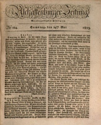 Aschaffenburger Zeitung Samstag 24. Mai 1823