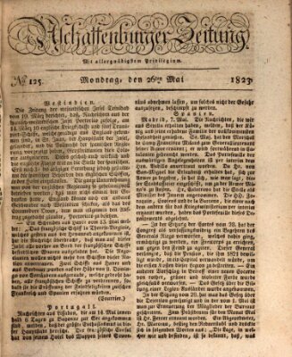 Aschaffenburger Zeitung Montag 26. Mai 1823