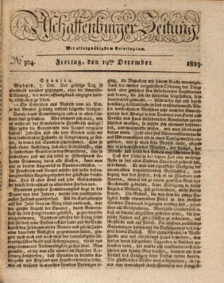 Aschaffenburger Zeitung Freitag 19. Dezember 1823