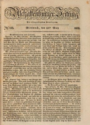 Aschaffenburger Zeitung Mittwoch 23. Mai 1832