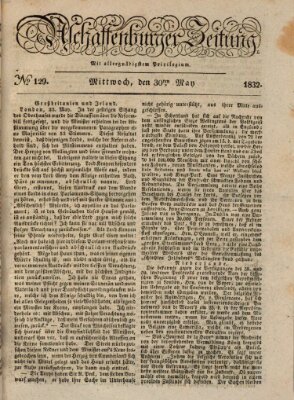 Aschaffenburger Zeitung Mittwoch 30. Mai 1832