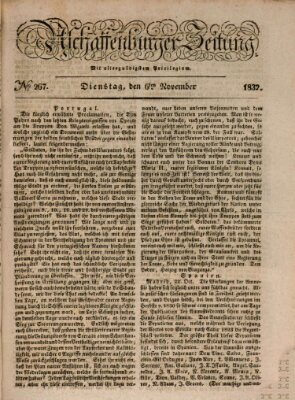 Aschaffenburger Zeitung Dienstag 6. November 1832