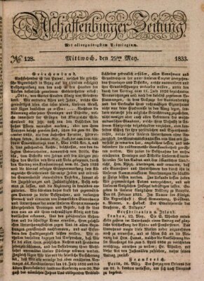 Aschaffenburger Zeitung Mittwoch 29. Mai 1833