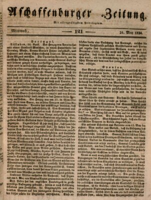 Aschaffenburger Zeitung Mittwoch 21. Mai 1834