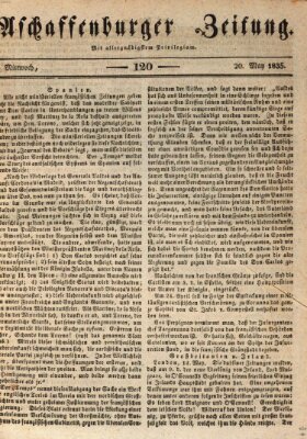 Aschaffenburger Zeitung Mittwoch 20. Mai 1835