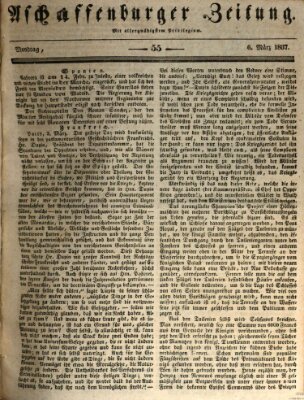 Aschaffenburger Zeitung Montag 6. März 1837